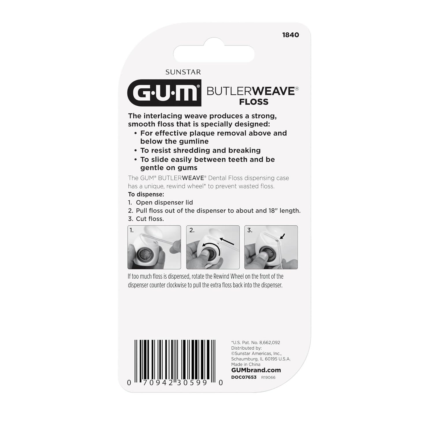 image:imageButlerWeave Dental Floss 200 Yard