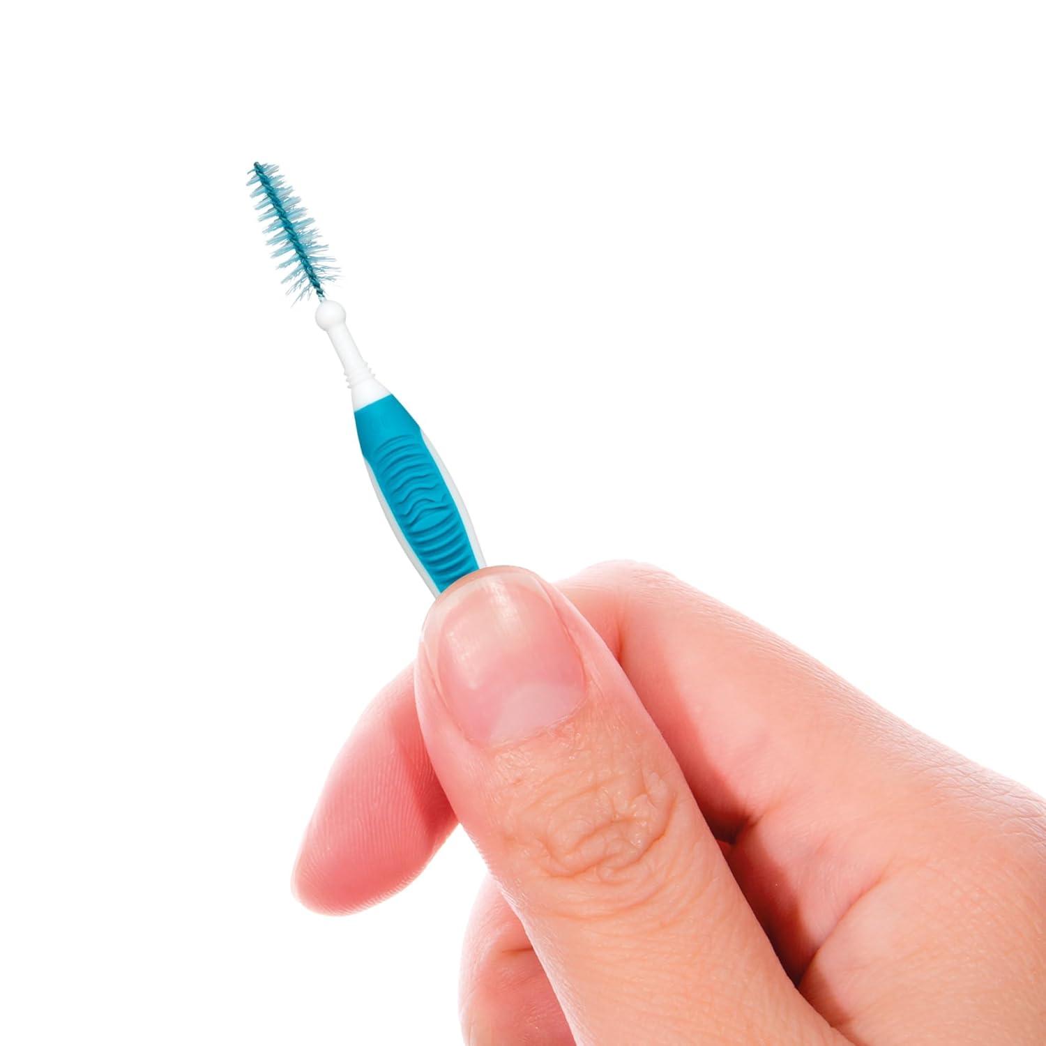 image:imageGUM Proxabrush GoBetweens Wide Interdental Brushes Soft Bristled Dental Picks for Plaque Removal Health Safe for Braces amp Dental Devices 10 Count Pack of 410 Count Pack of 4