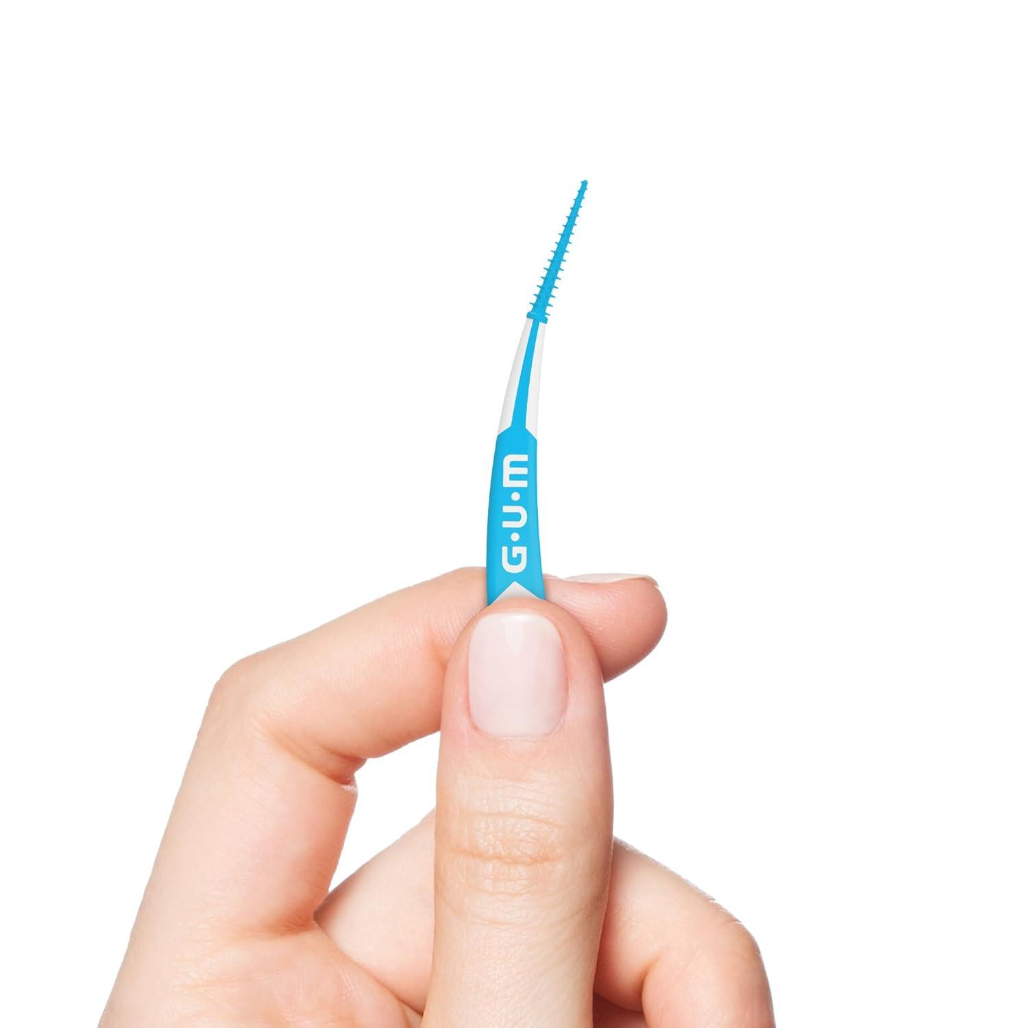 image:imageGUM SoftPicks Advanced Tight Easy to Use Dental Picks for Teeth Cleaning and Gum Health Disposable Interdental Brushes with Convenient Carry Case Dentist Recommended 60 Count Pack of 3