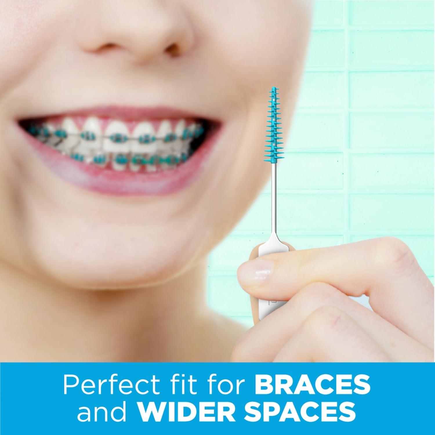 image:imageGUM SoftPicks Wide Space Easy to Use Dental Picks for Teeth Cleaning and Gum Health with Convenient Carry Case Dentist Recommended Dental Picks 100 Count Pack of 350 Count Pack of 1