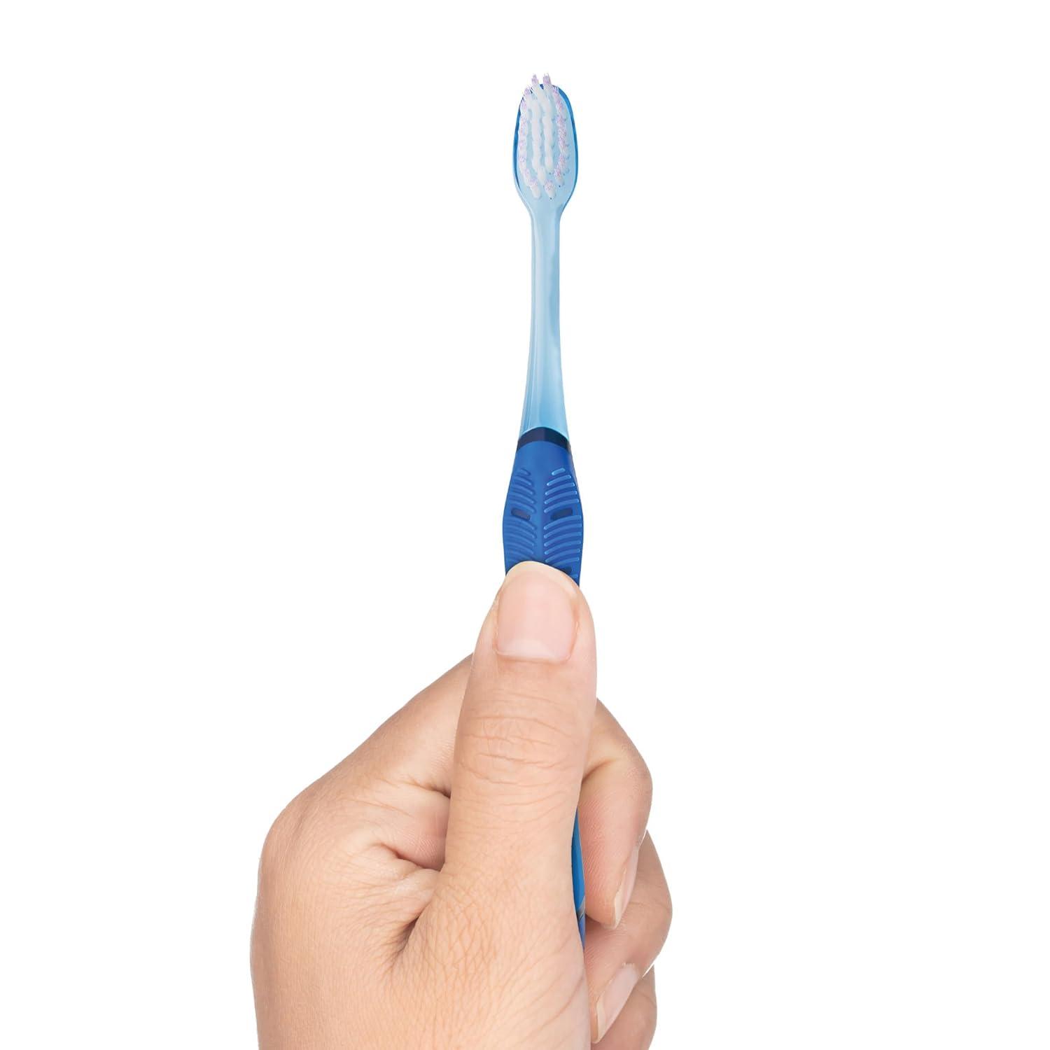 image:imageGUM Technique Deep Clean Toothbrush Compact Head Soft Toothbrushes for Adults with Sensitive Soft Bristles 1 Count Pack of 61 Count Pack of 6