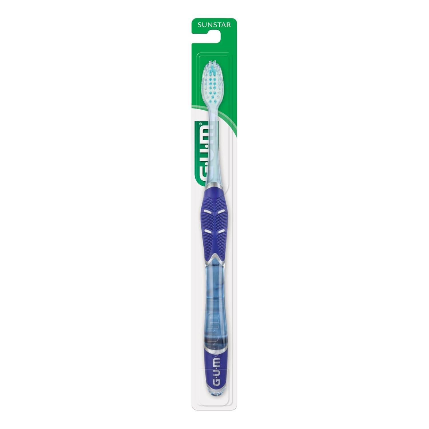 image:imageGUM Technique Deep Clean Toothbrush Compact Head Soft Toothbrushes for Adults with Sensitive Soft Bristles 1 Count Pack of 61 Count Pack of 6