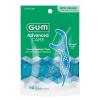 GUM Advanced Care Floss Picks – Dental Flossers for Adults with Vitamin E and Fluoride – Extra Strong Shred-Resistant Dental Floss, Easy Grip Handle, Fresh Mint Flavor, 90 ct