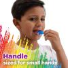 GUM Crayola Kids Flossers with Fluoride – Designed for Little Hands – Fun Grape Flavor – Easy to Use Kids Floss Picks for Children Ages 3+, 40 Count (Pack of 6)