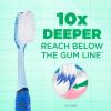 GUM Deep Clean Technique Toothbrush – Full Head – Soft Toothbrushes for Adults with Sensitive Gums – Extra Fine Bristles, 2 Count