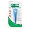 GUM EEZ-Thru Floss Threaders, Dental Flossers for Braces, Bridges, & Implants(25 Count (Pack of 6))