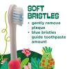 GUM Monsterz Children and Toddler Toothbrush, Soft Bristled Kids’ Toothbrush with Suction Cup, for Ages 2+, 2 Count(Pack of 6)(Ages 2+)