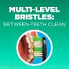 GUM Multi-Clean Toothbrush, Soft Multi-Level Bristles, Medium Head, 4 Count (Pack of 3)