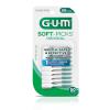 GUM Soft-Picks Original, Easy to Use Dental Picks for Teeth Cleaning Health, Disposable Interdental Brushes with Convenient Carry Case, Dentist Recommended Dental Picks, 50 Count (Pack of 6)(Original)