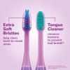GUM Squishmallows Kids Toothbrush, Extra Soft Bristles, with Suction Cup Base, Compact Head, 2 Count (Pack of 2)