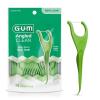 GUM Angled Floss Picks, Perfect for Tight Teeth, Extra Strong Shred-Resistant Dental Floss, Angled for Easy Reach, Dental Flossers for Adults, Fresh Mint Flavor, 75 Count(75 Count)