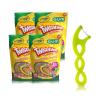 GUM Crayola Twistables Kids Flossers with Fluoride – Designed for Little Hands – Three Fun Fruit Flavors – Easy to Use Kids Floss Picks for Children Ages 3+, 90 Count (Pack of 4)(90 Foot (Pack of 48))