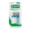 GUM Soft-Picks Original,Easy to Use Dental Picks for Teeth Cleaning and Gum Health, Disposable Interdental Brushes with Convenient Carry Case, Dentist Recommended Dental Picks, 100ct (6pk)