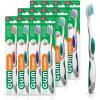 GUM Summit+ Soft Toothbrush, Ultra Fine Tapered Bristles for More Effective Plaque Removal, Extra Soft Toothbrushes for Adults, 12 Count(1 Count (Pack of 120))