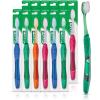 GUM Technique Deep Clean Toothbrush – Compact Soft – Soft Toothbrushes for Adults with Sensitive Gums – Extra Fine Bristles, 1ct (12pk)(1 Count (Pack of 12))