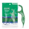GUM Twisted Mint Floss Picks – Twisted Threads, Shred-Resistant Floss, Easy Grip Handle, 90 Count (Pack of 3) 270 Total(90 Count)