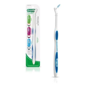 GUM Proxabrush Permanent Handle Refills – Compatible with Go-Betweens Interdental Brushes – Floss Picks for Teeth, Braces, and Implants