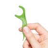 GUM Eco Clean Flosser Picks, Promotes Healthier Gums, Fresh Mint Flavor, Green, 60 Count (Pack of 3)