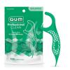 GUM Professional Clean Floss Picks – Extra Strong Shred-Resistant Floss, Easy Grip Handle – Dental Flossers for Adults – Fresh Mint Flavor, 150 Count