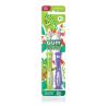 GUM Sunstar Monsterz Kids’ Toothbrush W/Suction Cup, Ages 2+, Assorted Colors, 1 Dozen
