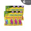 GUM Crayola Kids Flossers with Fluoride – Designed for Little Hands – Fun Grape Flavor – Easy to Use Kids Floss Picks for Children Ages 3+, 40ct (6pk)