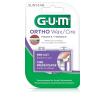 GUM Orthodontic Wax for Braces and Dental Devices – Soothing Dental Wax with Vitamin E and Aloe Vera – Clear Color – Unflavored (Pack of 6)(Unflavored)