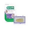 GUM Orthodontic Wax for Braces and Dental Devices – Soothing Dental Wax with Vitamin E and Aloe Vera – Clear Color – Unflavored (Pack of 6)(Unflavored)