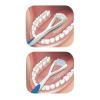 GUM – 760RB Dual Action Tongue Cleaner Brush and Scraper (Colors May Vary)(1 Count (Pack of 3))