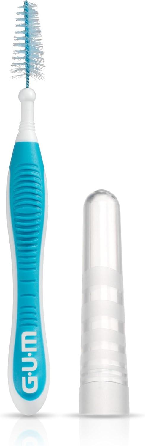 image:imageGUM Proxabrush GoBetweens Moderate Interdental Brushes Soft Bristled Dental Picks for Plaque Removal amp Gum Health Safe for Braces amp Dental Devices 10 CountWide