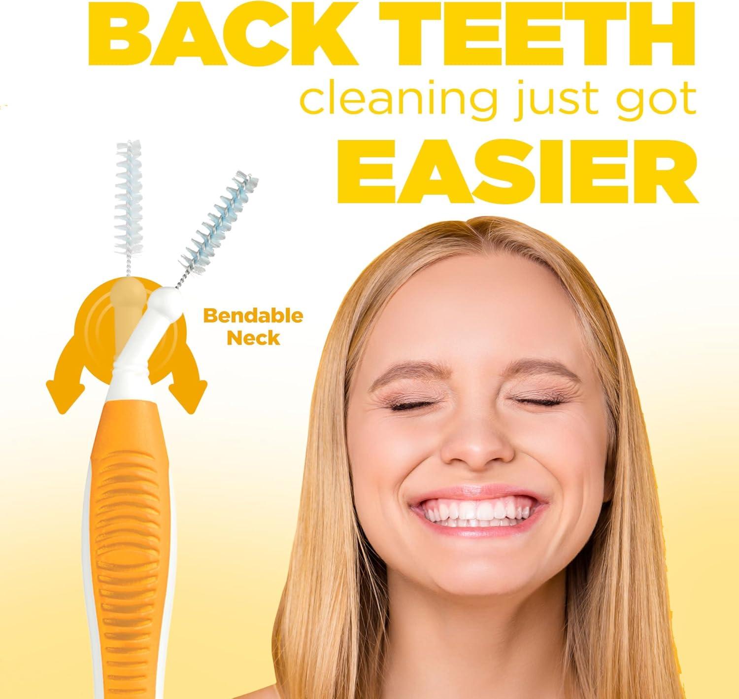 image:imageGUM Proxabrush GoBetweens Moderate Interdental Brushes Soft Bristled Dental Picks for Plaque Removal amp Gum Health Safe for Braces amp Dental Devices 10 CountUltra Tight