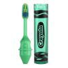 GUM – 228RB Crayola Kids’ Travel Toothbrush, Antibacterial Bristles, Soft, Ages 4+, 2 Count