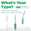 GUM Soft-Picks Wider Space, Easy to Use Dental Picks for Teeth Cleaning and Gum Health, With Convenient Carry Case, Dentist Recommended Dental Floss Picks, 100ct (6pk)