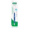 GUM Tongue Cleaner – Dual Action Soft Bristled Tongue Brush with Tongue Scraper for Better Oral Hygiene – Bad Breath Treatment (6pk)