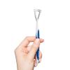 GUM Tongue Cleaner – Dual Action Soft Bristled Tongue Brush with Tongue Scraper for Better Oral Hygiene – Bad Breath Treatment (6pk)
