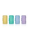 GUM Toothbrush Cap, Toothbrush Covers for Travel or Home Use, 4 Pastel Colors, Sanitizing Toothbrush Protector, 4 Covers(Pack of 6)(4 count (Pack of 6))