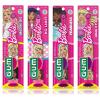 GUM Barbie Kids Battery Power Electric Toothbrush with Suction Cup Base for Home or Travel Oral Health and Dental Plaque Removal, Ages 3+, 1ct(4Pk)(1 Count (Pack of 4))