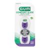 GUM Comfort Slide Unwaxed Dental Floss – Shred Resistant – Perfect for Tight Teeth and Sensitive Gums – Mint Flavored Floss, 2ct(3pk)