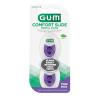 GUM Comfort Slide Unwaxed Dental Floss – Shred Resistant – Perfect for Tight Teeth and Sensitive Gums – Mint Flavored Floss, 2ct(3pk)