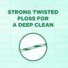 GUM Twisted Mint Floss Picks – Twisted Threads, Shred-Resistant Floss, Easy Grip Handle, 150 Count
