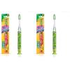 GUM – 202RK Crayola Timer Light Toothbrush (Single Toothbrush) Soft Bristle, Packaging May Vary (Pack of 2)