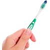 GUM Super Tip Toothbrush, Soft Bristle Toothbrush for Adults with Tongue Cleaner, Compact Head, 2ct (6pk)(Compact Head – Soft Bristles)