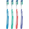 GUM Super Tip Toothbrush, Soft Bristle Toothbrush for Adults with Tongue Cleaner, Compact Head, 2ct (6pk)(Full Head – Soft Bristles)